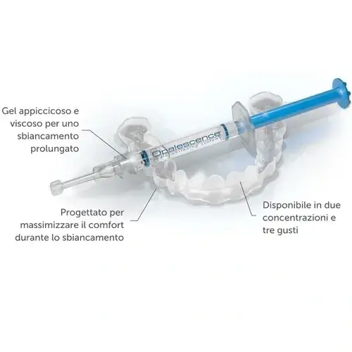 sbiancamento domiciliare con mascherina personalizzata