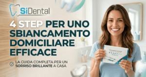 Sbiancamento domiciliare dei denti